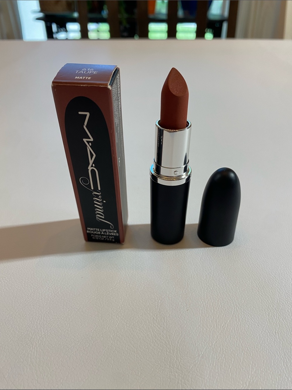 MAC Cosmetics Matte Lipstick – Taupe Brown Nude 616
